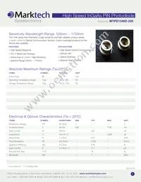 MTPD1346D-200 Datasheet Cover