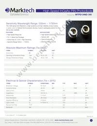 MTPD1346D-300 Datasheet Cover