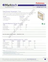 MTSM275UV-F1120S Datasheet Cover