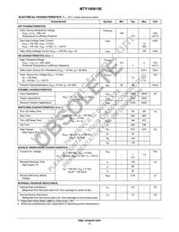 MTY100N10E Datasheet Page 2