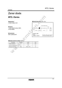 MTZJT-725.1B Datasheet Cover