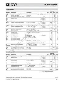 MUBW10-06A6 Datasheet Page 3