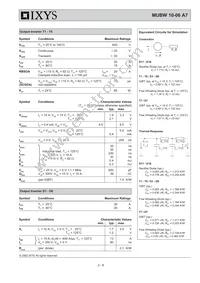 MUBW10-06A7 Datasheet Page 2