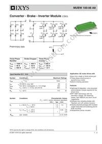 MUBW100-06A8 Datasheet Cover