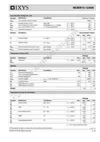 MUBW15-12A6 Datasheet Page 4