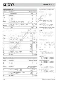MUBW15-12A7 Datasheet Page 2