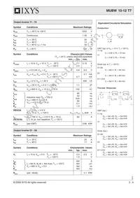 MUBW15-12T7 Datasheet Page 2