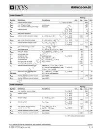 MUBW20-06A6 Datasheet Page 3