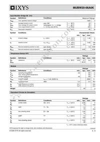 MUBW20-06A6 Datasheet Page 4