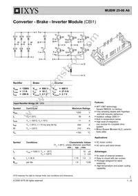 MUBW25-06A6 Datasheet Cover