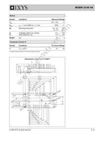 MUBW25-06A6 Datasheet Page 4