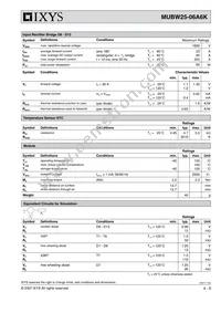 MUBW25-06A6K Datasheet Page 4