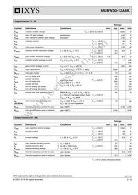 MUBW30-12A6 Datasheet Page 2