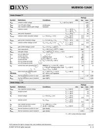 MUBW30-12A6 Datasheet Page 3