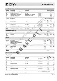 MUBW30-12E6K Datasheet Page 4