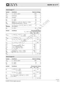 MUBW40-12T7 Datasheet Page 3