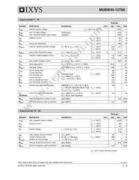 MUBW45-12T6K Datasheet Page 2