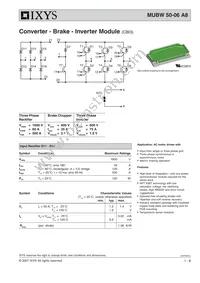 MUBW50-06A8 Datasheet Cover