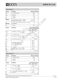 MUBW50-12A8 Datasheet Page 3