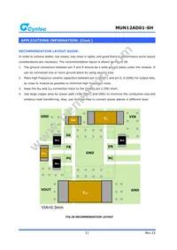 MUN12AD01-SH Datasheet Page 11