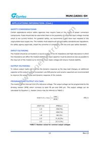 MUN12AD01-SH Datasheet Page 12