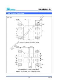 MUN12AD01-SH Datasheet Page 16