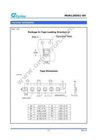 MUN12AD01-SH Datasheet Page 17