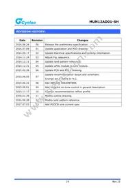 MUN12AD01-SH Datasheet Page 19