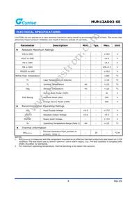 MUN12AD03-SE Datasheet Page 4