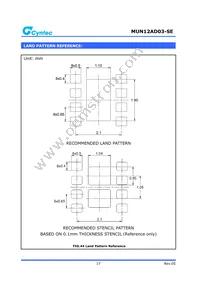 MUN12AD03-SE Datasheet Page 17