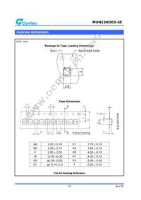 MUN12AD03-SE Datasheet Page 18