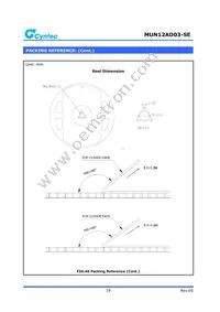 MUN12AD03-SE Datasheet Page 19