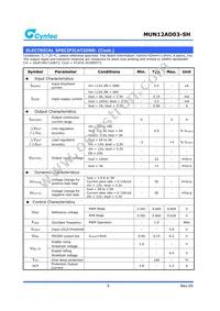 MUN12AD03-SH Datasheet Page 5