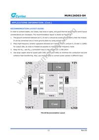 MUN12AD03-SH Datasheet Page 11