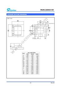 MUN12AD03-SH Datasheet Page 15