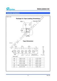 MUN12AD03-SH Datasheet Page 17