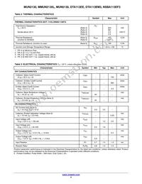 MUN2130T1G Datasheet Page 5