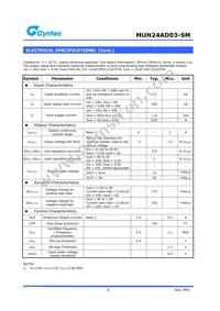 MUN24AD03-SM Datasheet Page 5