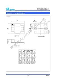 MUN3CAD01-SC Datasheet Page 17