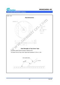 MUN3CAD01-SC Datasheet Page 20