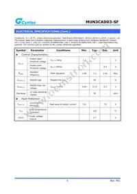 MUN3CAD03-SF Datasheet Page 5