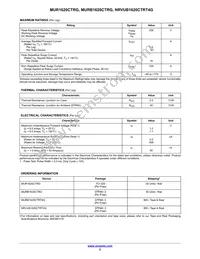 MURB1620CTR Datasheet Page 2