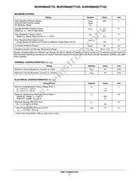 MURHB840CT Datasheet Page 2