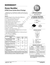 MURHB860CTG Datasheet Cover