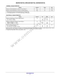 MURHS160T3G Datasheet Page 2