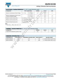 MURS120-M3/5BT Datasheet Page 2