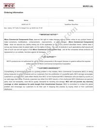 MURS1JAL-TP Datasheet Page 3