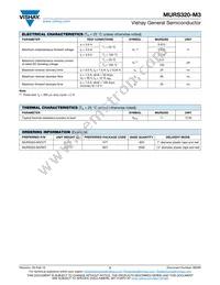 MURS320-M3/57T Datasheet Page 2