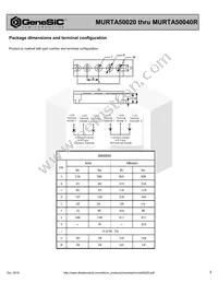 MURTA50040R Datasheet Page 3