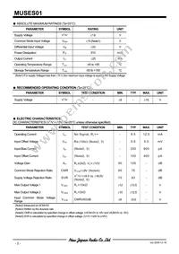 MUSES01 Datasheet Page 2